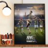 Juventus Champions Coppa Italia Frecciarossa 2023-2024 For 15th In History Home Decoration Poster Canvas