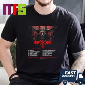 Kerry King the From Hell I Rise Tour The Atlantic To The UK And Europe Unisex T-Shirt