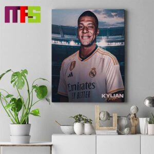 Kylian Mbappe Move To Real Madrid Home Decor Poster Canvas Kylian Mbappe Move To Real Madrid Home Decor Poster Canvas
