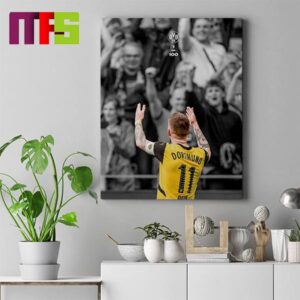 Macro Reus 100 Goals At Home Living Legend Borussia Dortmund Home Decor Poster Canvas