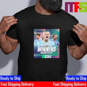 Manchester City Are Winners 2024 Premier League Champions Essential T-Shirt Manchester City Are Winners 2024 Premier League Champions Essential T-Shirt