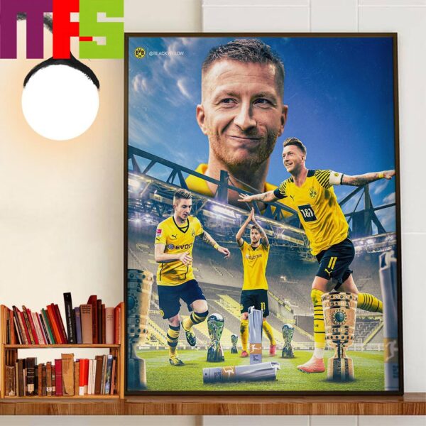 Marco Reus Farwell Borussia Dortmund After 12 Years Home Decorations Poster Canvas