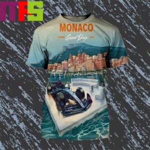 Mercedes AMG Petronas Team F1 At Monaco GP Race Week 26th May 2024 All Over Print Shirt Mercedes AMG Petronas Team F1 At Monaco GP Race Week 26th May 2024 All Over Print Shirt