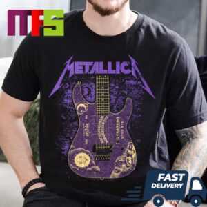 Metallica 72 Season Kirk Hammett Purple Ouija Guitar Essential T-Shirt