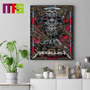 Metallica World Tour No Repeat Weekend Night Two Of 2024 Home Decor Poster Canvas