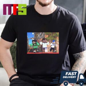 Minecraft Tv Series on April 4th 2025 Netflix Featuring New Characters Essential T-Shirt