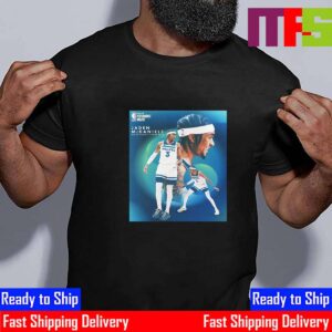 Minnesota Timberwolves Jaden McDaniels 2024 All-Defensive Second Team NBA Performance Awards Essential T-Shirt