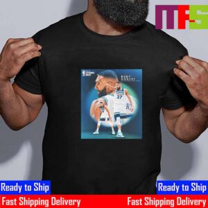 Minnesota Timberwolves Rudy Gobert 2024 All-Defensive First Team NBA Performance Awards Essential T-Shirt