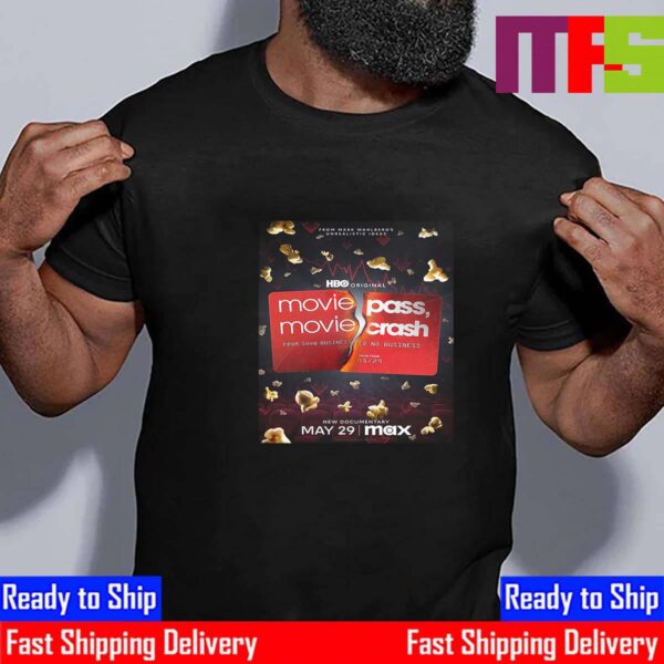 MoviePass MovieCrash From Show Business To No Business On HBO Official Poster Essential T-Shirt