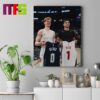Kyrie Irving And Luka Doncic Dallas Mavericks The Western Conference Finals Playoff 2024 Home Decor Poster Canvas
