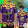 NCAA Marshall Thundering Herd Baby Yoda Tiki Flower Hawaiian Shirt Gifts For Men And Women Hawaiian Shirt
