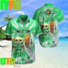 NCAA Marshall Thundering Herd Baby Yoda Tiki Flower Trendy Aloha Hawaiian Shirt Gifts For Men And Women Hawaiian Shirt
