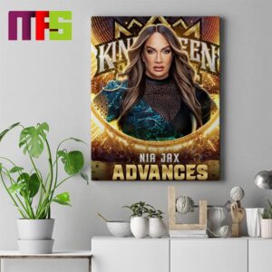 NIA JAX Advances WWE King And Queen Home Decor Poster Canvas