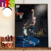 Nikola Jokic And The Nuggets Defeat The Timberwolves 115-107 For Ties The Series At 2-2 Home Decoration Poster Canvas