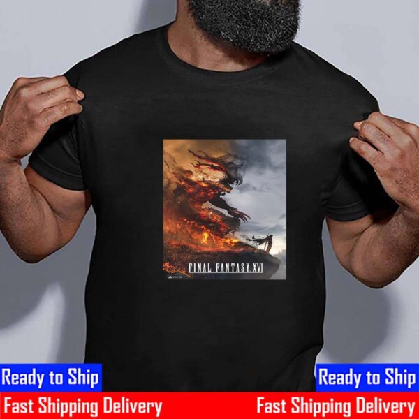 Official Art Final Fantasy XVI On PS5 Essential T-Shirt