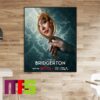Official Poster Bridgerton Season 3 Even A Wallflower Can Bloom Netflix Home Decor Poster Canvas