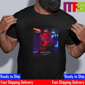 Official Poster Emilia Perez of Jacques Audiard With Starring Selena Gomez Karla Sofia Gascon And Zoe Saldana Essential T-Shirt