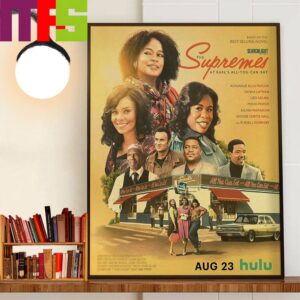 Official Poster For The Supremes At Earl’s All-You-Can-Eat Home Decor Poster Canvas