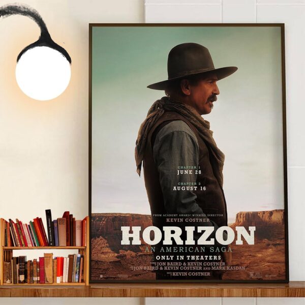 Official Poster Horizon An American Saga Of Kevin Costner Home Decoration Poster Canvas