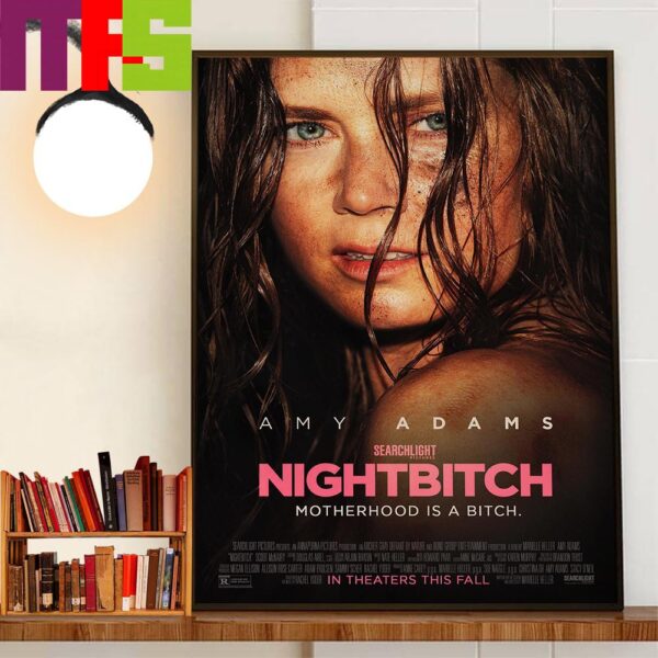 Official Poster Nightbitch With Starring Amy Adams Home Decoration Poster Canvas