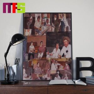 Official Poster Pink Skies Zach Bryan The Top Song Debut May 2024 Home Decor Poster Canvas