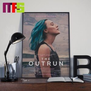 Official Poster The Outrun Starring Saoirse Ronan In UK And Irish Theaters September 27th 2024 Home Decor Poster Canvas