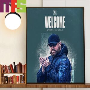 Official Wayne Rooney Is The New Manager Of Plymouth Argyle Wall Art Decor Poster Canvas