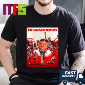 Olympiacos Beat Fiorentina To Win The 2024 UEFA Europa Conference League Essential T-Shirt