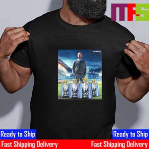 Pep Guardiola And Manchester City Are 2023-2024 Premier League Champions Essential T-Shirt Pep Guardiola And Manchester City Are 2023-2024 Premier League Champions Essential T-Shirt