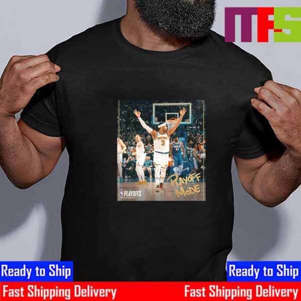 Playoff Mode New York Knicks Advance To The Eastern Conference Semifinals NBA Playoffs 2024 Essential T-Shirt