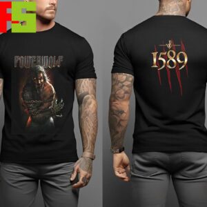 Powerwolf The New Single 1589 The Story Of Peter Stump Two Sides Unisex T-Shirt Powerwolf The New Single 1589 The Story Of Peter Stump Two Sides Unisex T-Shirt