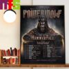 Powerwolf The Torment Of Peter Stump 1589 May 17th 2024 Home Decor Poster Canvas