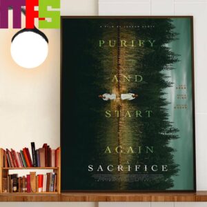 Purify And Start Again Sacrifice Of Jordan Scott Official Poster Home Decorations Wall Art Poster Canvas