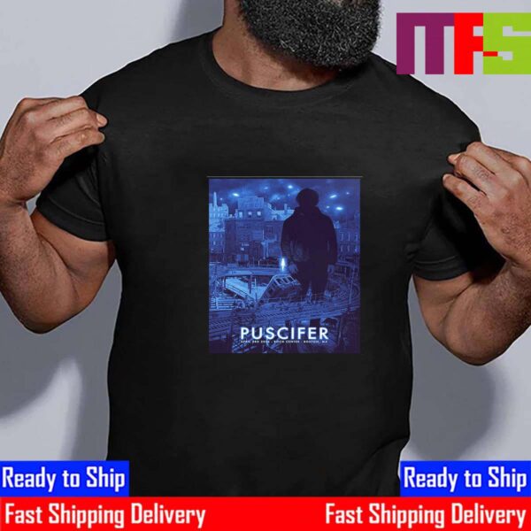 Puscifer Poster At Boch Center Boston Massachusetts Performing On April 3rd 2024 Essential T-Shirt