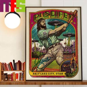 Puscifer Poster At Maverik Center Salt Lake City April 23rd 2024 Wall Decor Poster Canvas