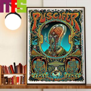 Puscifer Poster At The Red Rocks Amphitheatre Morrison CO April 25th-26th 2024 Wall Decor Poster Canvas Puscifer Poster At The Red Rocks Amphitheatre Morrison CO April 25th-26th 2024 Wall Decor Poster Canvas