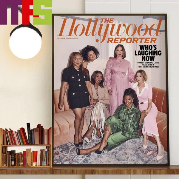 Quinta Brunson Michelle Buteau Ego Nwodim Maya Rudolph Renee Elise Goldsberry And Kristen Wiig Cover The Latest Digital Issue Of The Hollywood Reporter Home Decorations Wall Art Poster Canvas