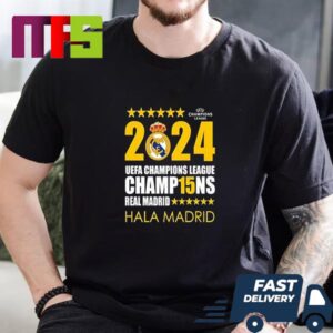 Real Madrid Winner 15th Champion League London 2024 Hala Madrid Essential T-Shirt Real Madrid Winner 15th Champion League London 2024 Hala Madrid Essential T-Shirt