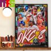 Road To WCWS Texas Softball Advance To OKC 2024 NCAA Womens College World Series Wall Art Decor Poster Canvas