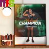 Sami Zayn And Still Intercontinental Champion At WWE King And Queen Of The Ring 2024 Wall Art Decor Poster Canvas