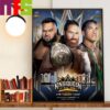 Nia Jax Is Queen Of The Ring Winner At WWE King And Queen Of The Ring 2024 Wall Art Decor Poster Canvas