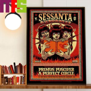 Sessanta Poster At The Red Rocks Amphitheatre Morrison CO April 26th 2024 Wall Decor Poster Canvas Sessanta Poster At The Red Rocks Amphitheatre Morrison CO April 26th 2024 Wall Decor Poster Canvas
