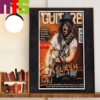 Slash On The Cover Of Netherlands Gitarist Magazine June 2024 Home Decorations Wall Art Poster Canvas
