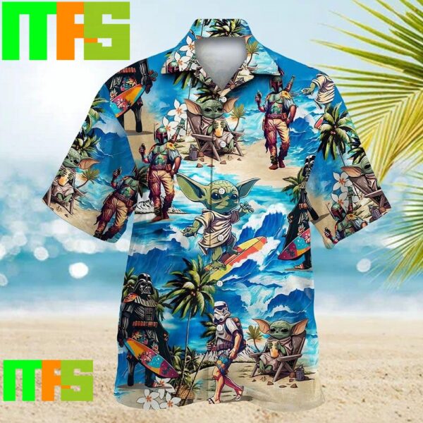 Special Star Wars Surfing Tropical Aloha Hawaiian Shirt Gifts For Men And Women Hawaiian Shirt