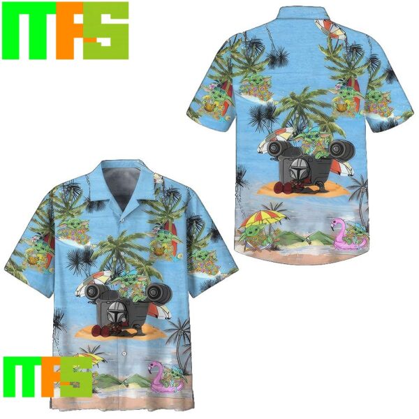 Star Wars Baby Yoda Summer Time Tropical Aloha Hawaiian Shirt Gifts For Men And Women Hawaiian Shirt