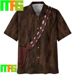 Star Wars Chewbacca Cosplay Tropical Aloha Hawaiian Shirt Gifts For Men And Women Hawaiian Shirt