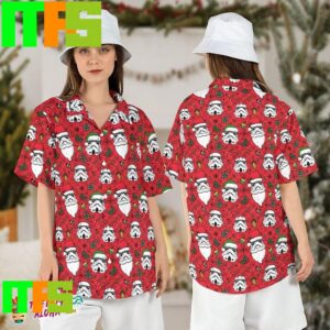 Star Wars Santa Stormtrooper Xmas Lights Tropical Aloha Hawaiian Shirt Gifts For Men And Women Hawaiian Shirt