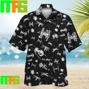 Star Wars Spacecraft Pattern Tropical Aloha Hawaiian Shirt Gifts For Men And Women Hawaiian Shirt