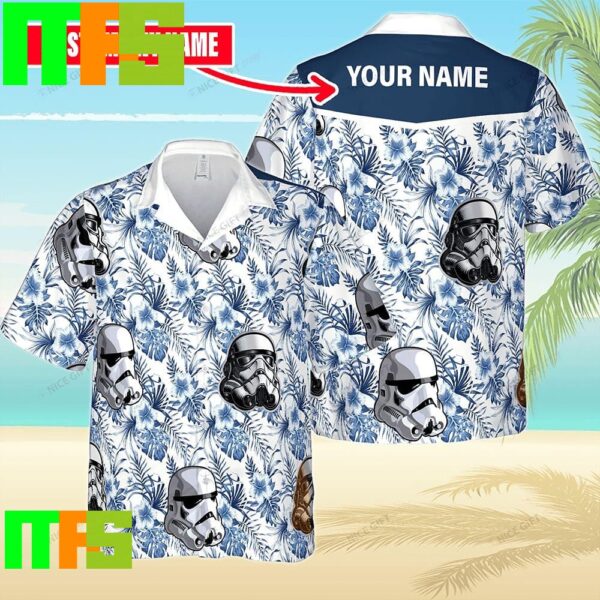 Star Wars Stormtrooper Personalized Tropical Aloha Hawaiian Shirt Gifts For Men And Women Hawaiian Shirt