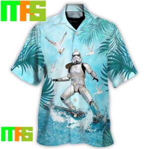 Star Wars Stormtrooper Surfing Tropical Aloha Hawaiian Shirt Gifts For Men And Women Hawaiian Shirt